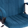 Кресло СН888 LT (22) флок синий 32